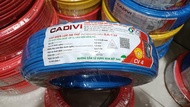 10m 20m 30m 40m 50m Dây điện đơn Cadivi dây cáp điện đơn Cadivi  CV 4.0 lõi đồng bọc nhựa PVC