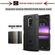SONY XPERIA 1 / SONY XPERIA 1 ii RUGGED SHIELD PROTECTION BACK CASE