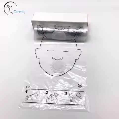 30Pcs/Roll CPR Resuscitator Mask CPR Face Shield For CPR Training First Aid Kit