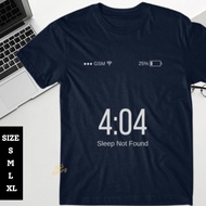 Tshirt Cotton Combed 20s Programmer 404 Sleep Not Found TPHSF
