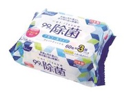 【甜心寶寶】日本製【Life-do.Plus】除菌濕紙巾60枚(含酒精)-售完