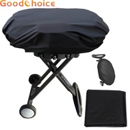 Waterproof BBQ Grill Cover for Weber Q2000 Q200 Durable and Tear Resistant Black