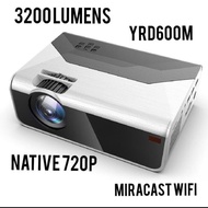 Yourday YRD600M Mini Projector LED Proyektor Wifi Miracast