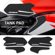 Tank Pad Side Sticker For DUCATI PANIGALE V2 899 959 1199 1299 Motorcycle Traction Gas Fuel Grip Dec