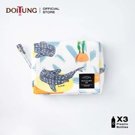 DoiTung Cosmetic Bag - Sea (SV21) กระเป๋าเครื่องสำอาง เส้นใยพลาสติก รีไซเคิล PET 100% ดอยตุง