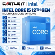 Intel Core i5 i5-12400 12400F 12500 12600KF 12600K 12490F 12th Gen LGA1700 Processor UHD 730 / 770
