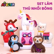 Genuine Avenir Baby Early Stuffed Animal Sewing Set suitable for babies made from 3 years old