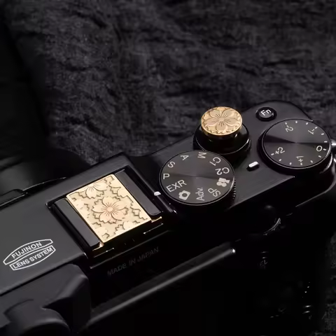 Sakura Camera Hot Shoe Cover Camera Shutter Button For Sony A7M3 A7M4 A6300 A6400 Canon R R5 R6 Niko