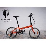 OYAMA FOLDING BIKE TAIWAN - FREE SHIPPING - BICYCLE FOLDING BIKE 20 - 451 - SKYLINE M990 - LIMIDED E