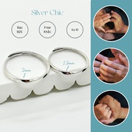 Forever SILVER CHIC N05 SILVER couple ring 925 SILVER couple ring