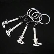 1pc Portable Mini Caliper Tool, Keychain Alloy Vernier Caliper, Keychain Caliper Measurement Tool, J