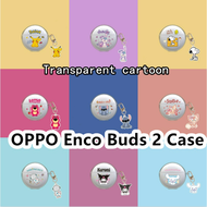 READY STOCK! Kaaitoon Beautiful Girl &amp; Violent Bear for OPPO Enco Buds 2 Soft Earphone Case Cover