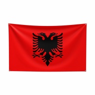 Sumber Perdagangan Luar Negara Albania Bendera Republik Albania Bendera 3*5 Dalam Stok Pengeluar