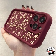 Luxury Gold Hello Kitty Ladder Casing For Honor 300 Ultra 200 Smart 100 90 80 GT 70 60 50 30 20 Lite