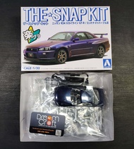 SNEPKIT 1/32 Nissan R34 Skyline GT-R (โมเดลรถยนต์ Model DreamCraft)