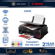 Canon Pixma G3010 Refillable Ink Tank Wireless All-In-One Printer Canon G3010 Printer Ink Tank come 