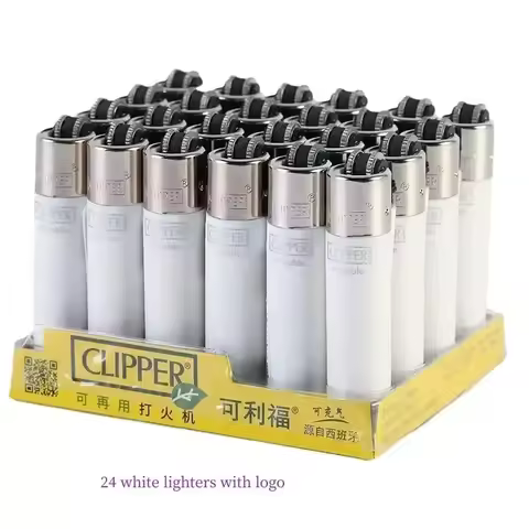 Clipper Open Flame Grinding Wheel Lighter Small and Inflatable Lighter Personalized Pattern Clipper 