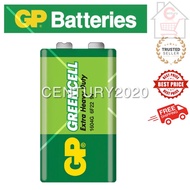 GP Greencell 9V Block 1604G 6F22 6LR61 Extra Heavy Duty Battery 1 PCS