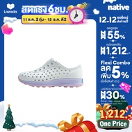 Native รองเท้ากันน้ำเด็กเล็ก EVA รุ่น Robbie Hyams Grey/Future Purple/Balos Speckle Rubber