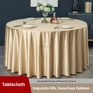 High-end Hotel Tablecloth Round Tablecloth Round Tablecloth Large Round Table Tablecloth Modern Hote