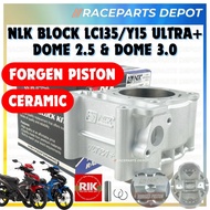 NLK Block LC135 Y15 57MM 60MM 62MM 63MM 65MM 66MM 68MM 70MM Block Nlk LC 135 Y15zr Ceramic Block Comp Set Ultra+