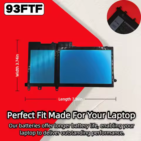 Wholesale And Retail 93FTF For Dell Battery Latitude 5290 Series Including N008L5290-D1506CN N018L52