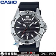 【金響鐘錶客訂商品】全新CASIO MTD-1087-1A,公司貨,潛水錶造型,指針男錶,時分秒三針,星期,日期