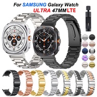 Stainless Steel Strap For Samsung Galaxy Watch Ultra 47mm Watchband Bracelet For Watch 7 6 5 4 44mm 