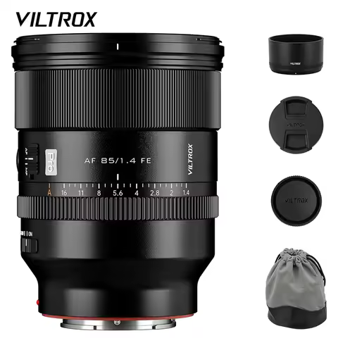 VILTROX AF 85mm F1.4 Pro FE Lens Auto Focus Large Aperture Full Frame Mirrorless Camera Lens for Son