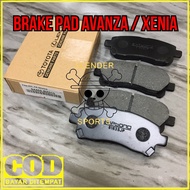 Avanza BRAKE PAD - XENIA BRAKE DISC PAD - AVANZA XENIA RUSH TERIOS Front BRAKE PAD