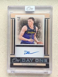 Dalton Knecht  2024-25 Panini One and One Day One RC Auto 49編