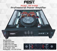 Power amplifier fest hk 41000 original 4 channel hk41000