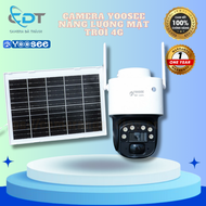 Camera năng lượng mặt trời 4G Yoosee dùng sim 4G 360 độ Chính hãng Yoosee