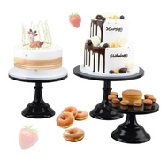 Wedding Snack Stand Cake Stand Cake Pan 33cm Snack Decoration European Style Iron Decoration Black T