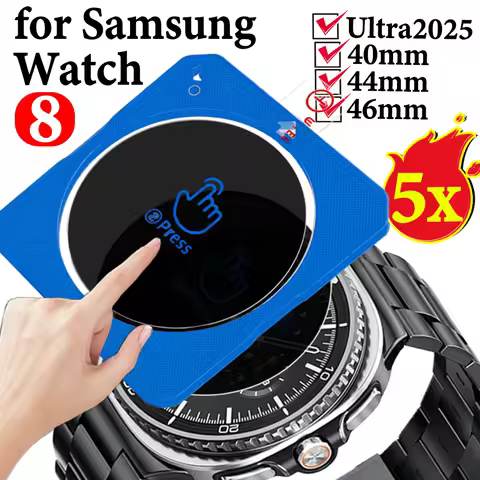 1-5pcs for Samsung Galaxy Watch 8 40 44mm Classic 46mm Ultra2025 Tempered Glass Easy Installation An