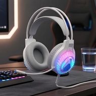 AULA S605 Pro Gaming Headphones 50mm drivers, foldable design, detachable mic, wired audio for gamer