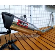 Exhaust Ahm RSX 150 LC135 LC 135 v1 v8 Y15Zr Y16Zr belang R150 carb raider 150 carb tmx 125 155 cani