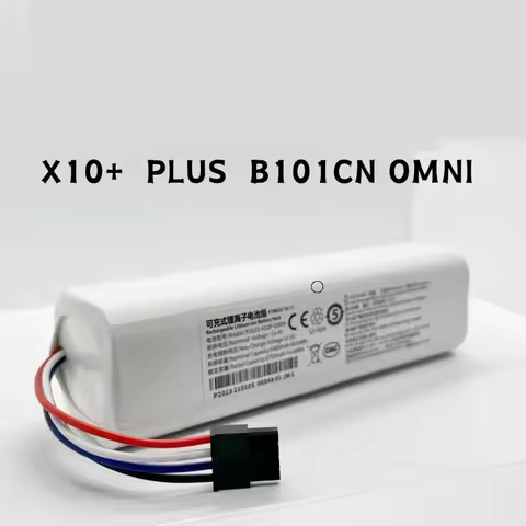 5200mAh for Xiaomi X10+ PLUS B101CN B105CN OMNI 1S Universal Sweeping Robot Battery