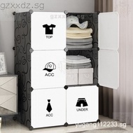 Wardrobe Simple Assembly Household Bedroom Bold Reinforcement Rental Room Durable Clothes Layered St