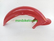 บังโคลนหน้าฮอนด้าc50c70c90 สีแดง