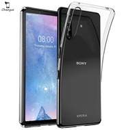 โปร่งใสกันกระแทกเคสโทรศัพท์สำหรับ Sony Xperia 5 1 10 IV III XA1 XA2บวก XZS XZ2 XZ3 XZ1อัลตร้าไพรม์พรีเมี่ยมขนาดกะทัดรัด4กรัม5กรัม2023