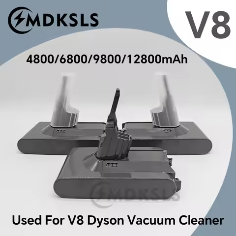 2026 New For Dyson V8 21.6V 12800mAh Replacement Battery for Dyson V8 Absolute Cord-Free Vacuum Hand