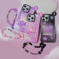 [IMD-09] Softcase Hologram Butterfly Free Strap hp REDMI 12C 13C 9A 9C 9T 9 NOTE 8 NOTE 9 NOTE 10 NO
