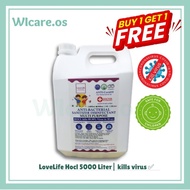 LoveLife Hocl anti bacterial Non Alcohol multi purpose disinfectant 5L