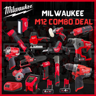 Milwaukee M12 Combo Deal / Milwaukee Combo Set / Power Tools Set / Drill Set / Pruning Saw Set