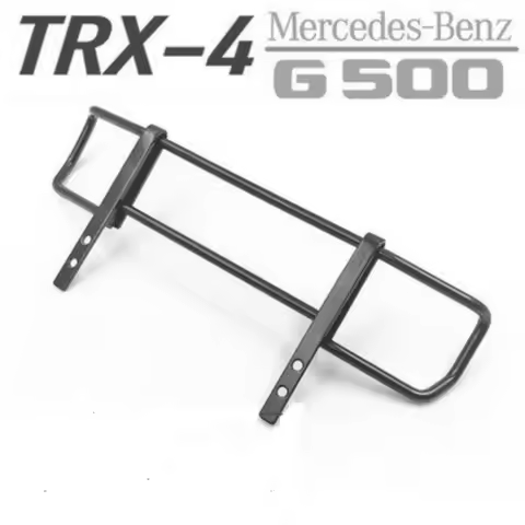 RC Car Metal anti-collision Front Rear Bumper for 1:10 RC Crawler TRX4 G500 TRX6 G63 6X6 Upgrade Par