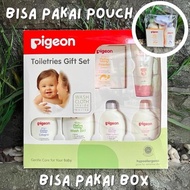 Terbaru Pigeon Baby Toiletries Gift Set | Paket Lengkap Skincare Newborn Bayi Baru Lahir Perawatan K