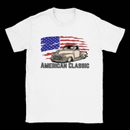 Tops Casual Streetwear  American Classic 47-54 Chevy Pickup Truck - T-Shirt Tee