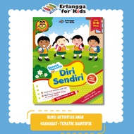 [Erlangga Official] Children's Activity Book: 4 Thematic Companions of Self-Scirced by 5-6 Years Old