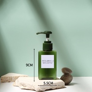 YHOME Botol Sabun Cair Pump Lucu Travel Plastik/Kotak Sabun Cuci Piring Shampoo  Y145